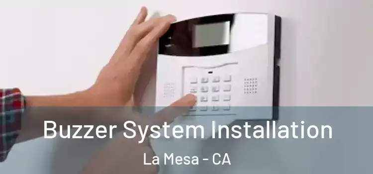 Buzzer System Installation La Mesa - CA